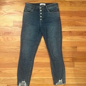 Abercrombie High Rise Super Skinny Ankle